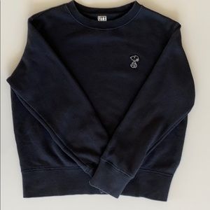 UNIQLO KAWS x PEANUTS youth crewneck sweatshirt